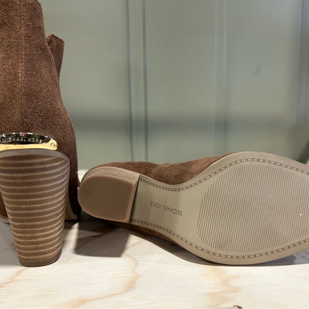 Michael Kors Leather Heels/Boots - Picture 6 of 6